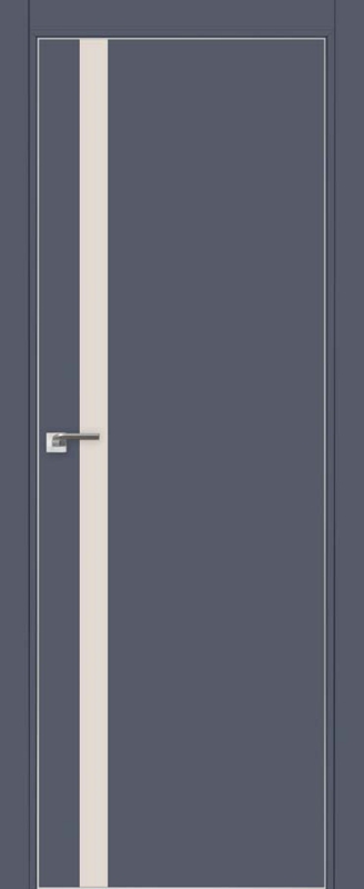 Дверь Е-6 стекло белый лак