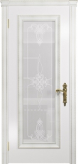 Версаль-5 Эмаль белая со стеклом